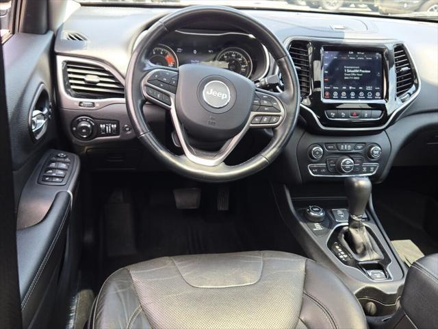 used 2021 Jeep Cherokee car, priced at $22,900
