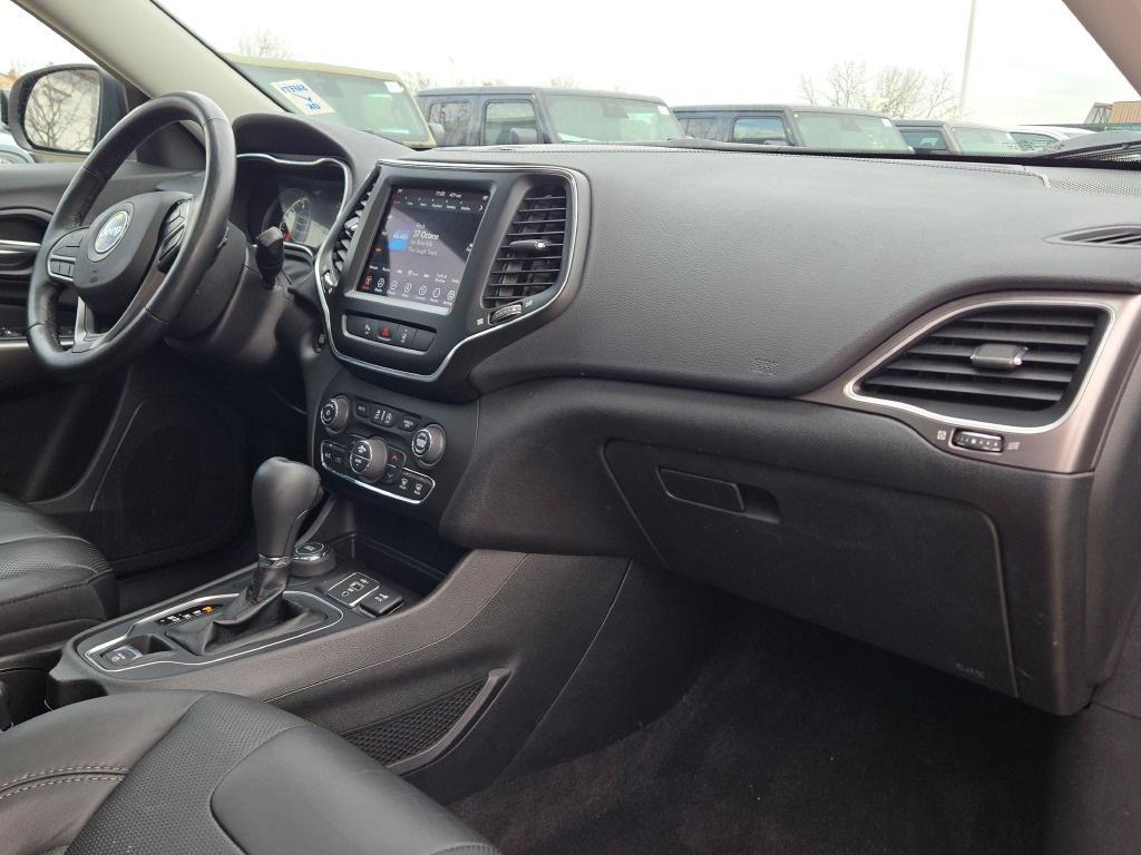 used 2021 Jeep Cherokee car, priced at $22,982