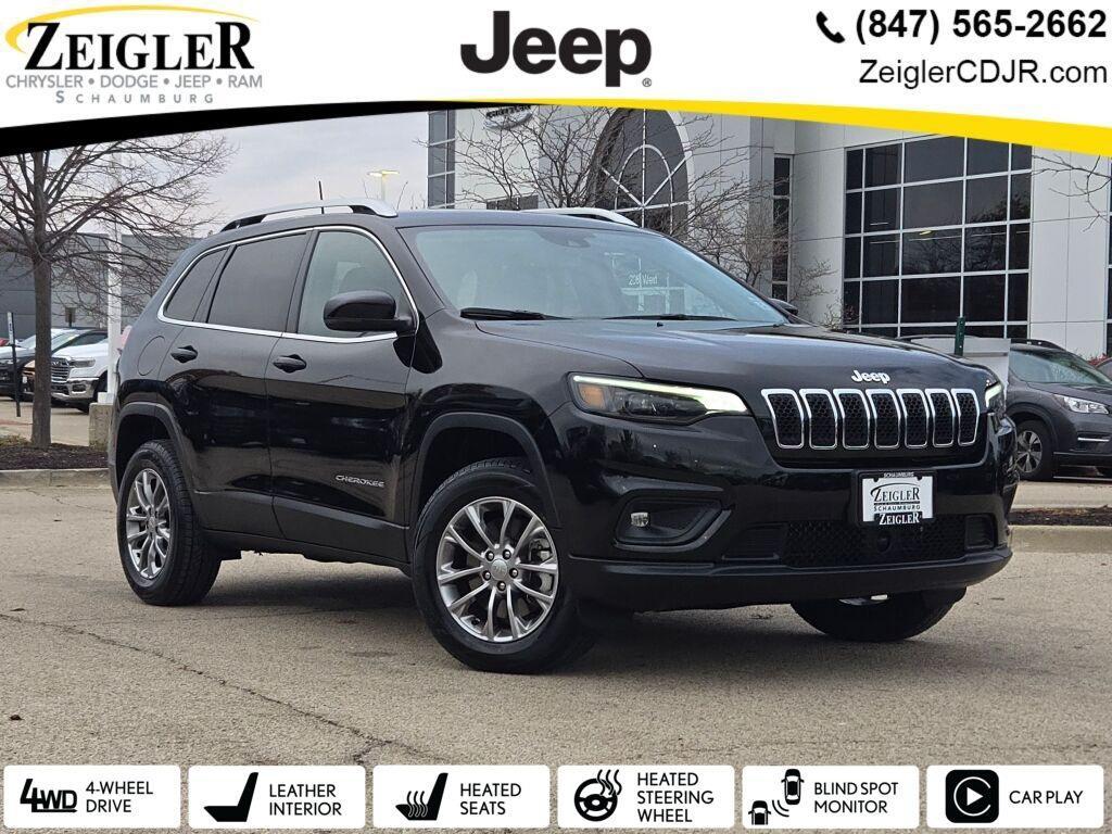 used 2021 Jeep Cherokee car, priced at $22,982