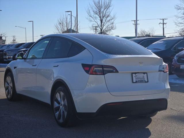 used 2021 Tesla Model Y car, priced at $28,500