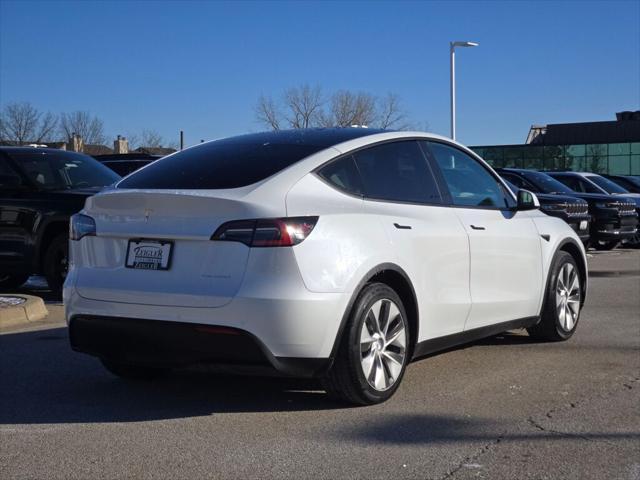 used 2021 Tesla Model Y car, priced at $28,500