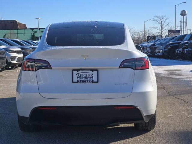 used 2021 Tesla Model Y car, priced at $28,500