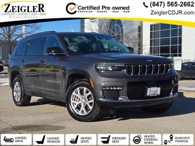 used 2022 Jeep Grand Cherokee L car, priced at $33,900