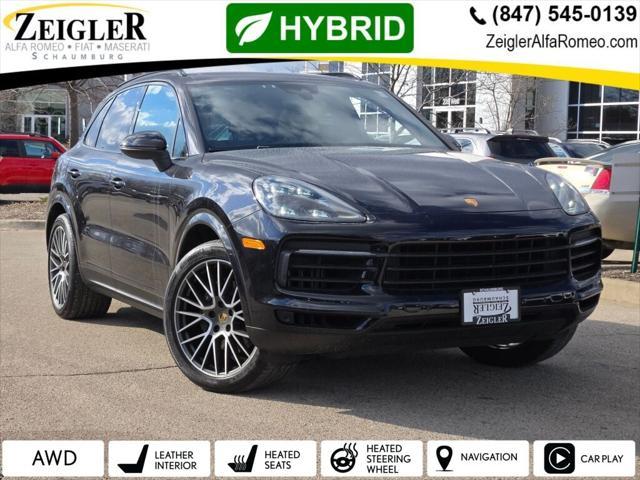 used 2021 Porsche Cayenne E-Hybrid car, priced at $56,000