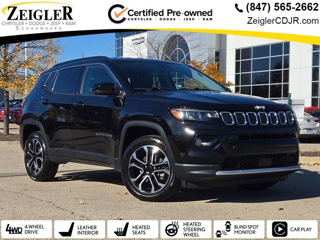 used 2022 Jeep Compass car, priced at $20,919