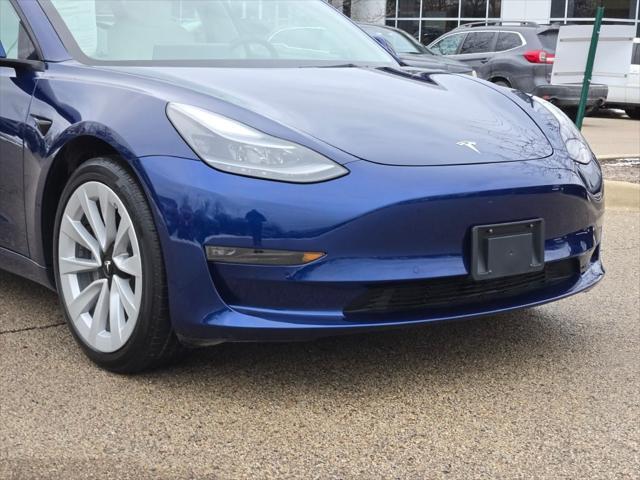 used 2022 Tesla Model 3 car, priced at $31,000