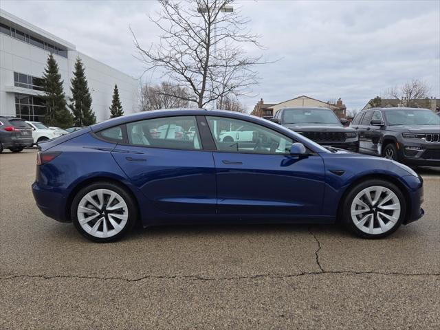 used 2022 Tesla Model 3 car, priced at $31,000