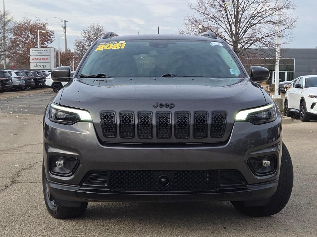 used 2021 Jeep Cherokee car, priced at $21,842