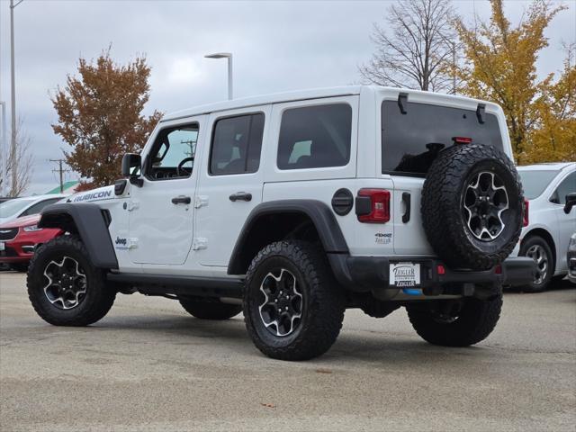 used 2022 Jeep Wrangler Unlimited 4xe car, priced at $34,800