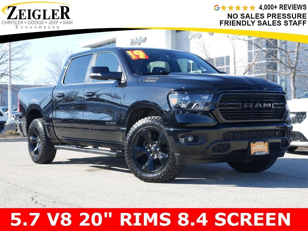 used 2019 Ram 1500 car, priced at $27,900