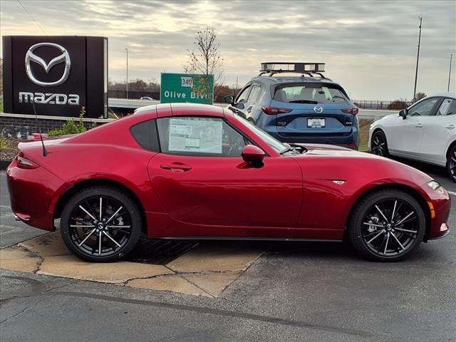 new 2024 Mazda MX-5 Miata RF car, priced at $39,295