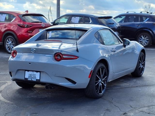 new 2024 Mazda MX-5 Miata RF car, priced at $40,095