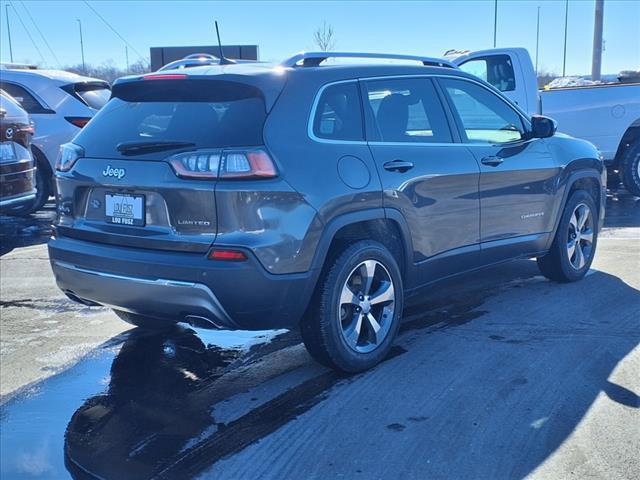 used 2019 Jeep Cherokee car, priced at $17,107