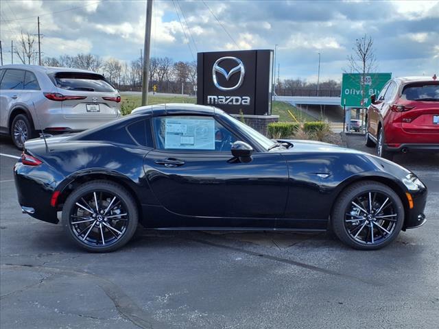 new 2024 Mazda MX-5 Miata RF car, priced at $38,555