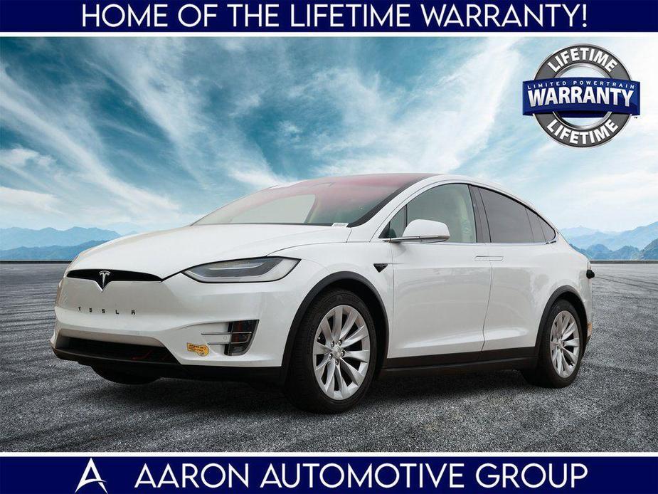 used 2017 Tesla Model X car, priced at $29,777