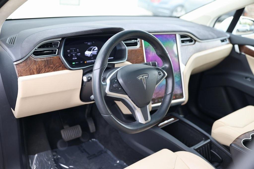 used 2017 Tesla Model X car, priced at $29,777