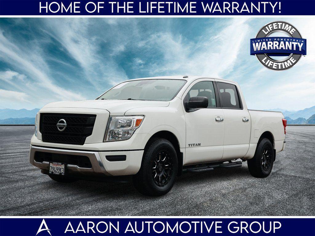 used 2021 Nissan Titan car, priced at $24,177