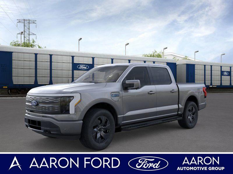 new 2025 Ford F-150 Lightning car, priced at $77,490