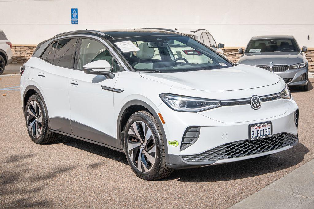 used 2022 Volkswagen ID.4 car, priced at $21,000