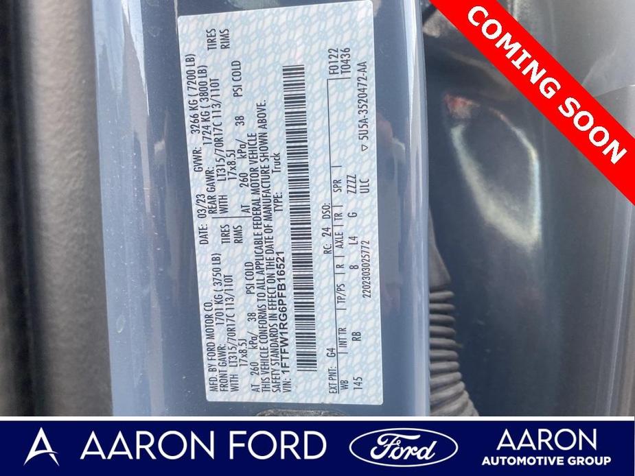 used 2023 Ford F-150 car, priced at $76,900