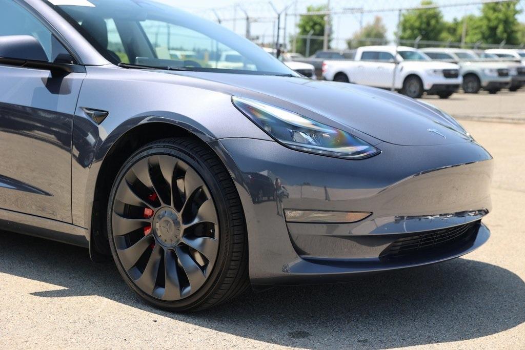 used 2023 Tesla Model 3 car, priced at $37,576