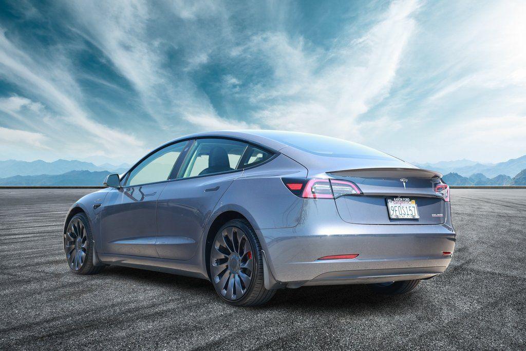 used 2023 Tesla Model 3 car, priced at $35,000