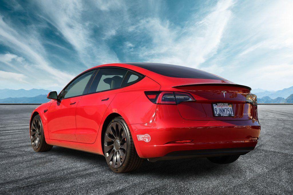 used 2021 Tesla Model 3 car, priced at $29,377