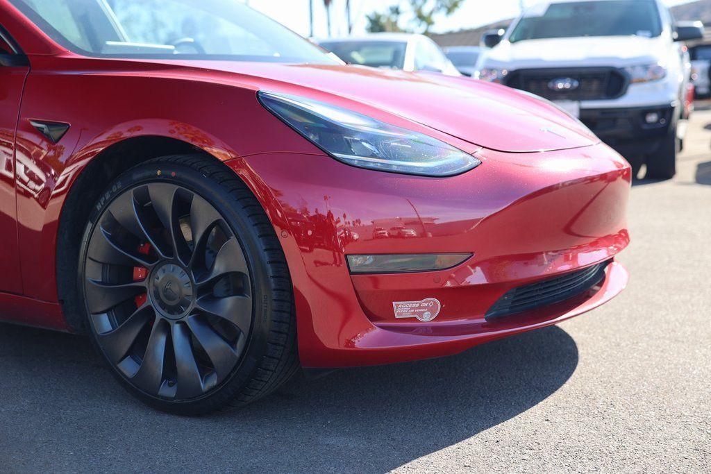 used 2021 Tesla Model 3 car, priced at $29,377