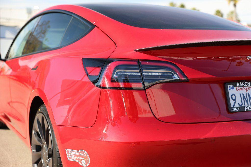 used 2021 Tesla Model 3 car, priced at $29,377