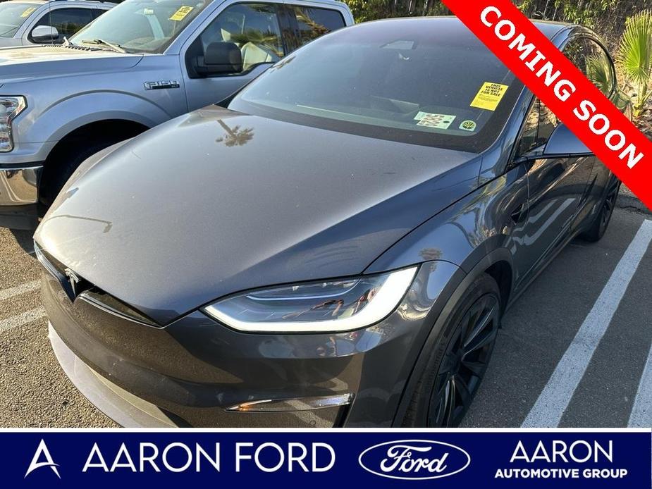 used 2022 Tesla Model X car, priced at $61,900