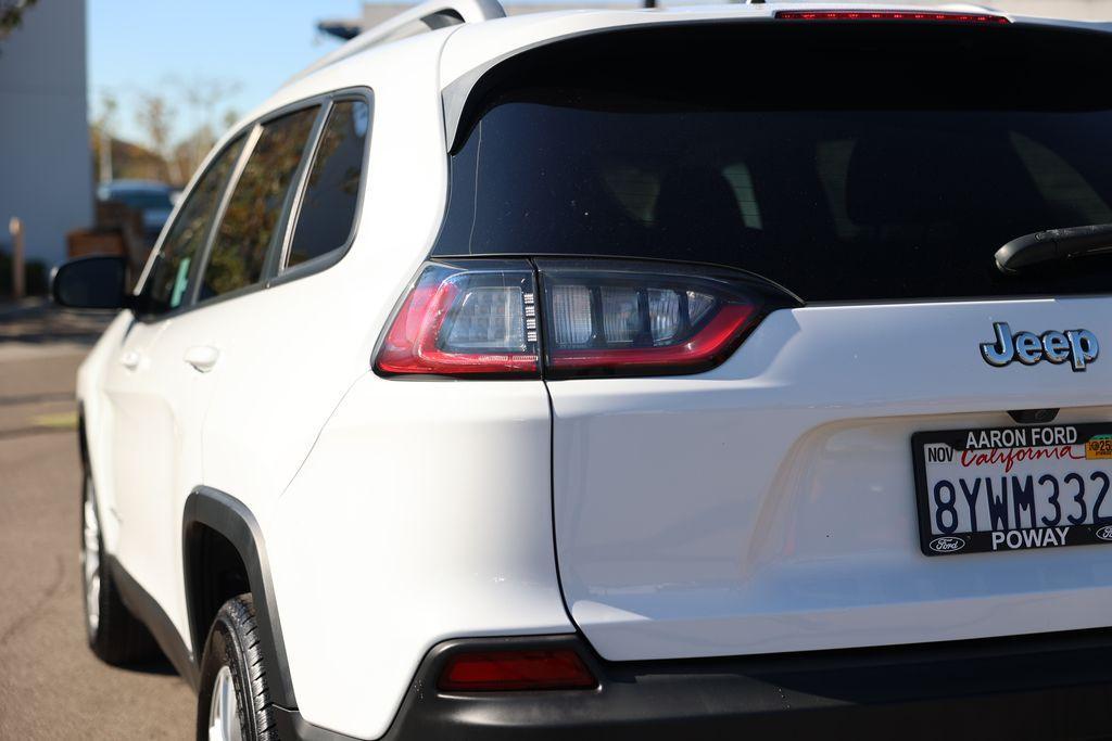 used 2021 Jeep Cherokee car, priced at $18,900