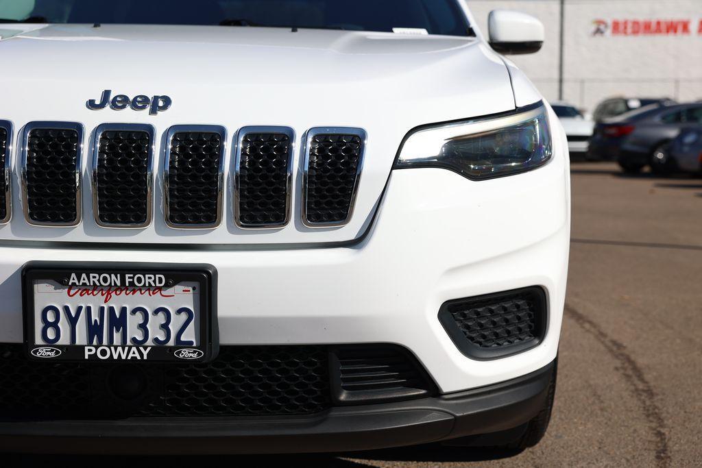 used 2021 Jeep Cherokee car, priced at $18,900