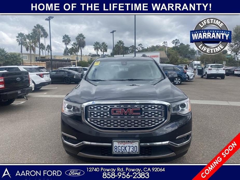 used 2018 GMC Acadia car, priced at $24,900