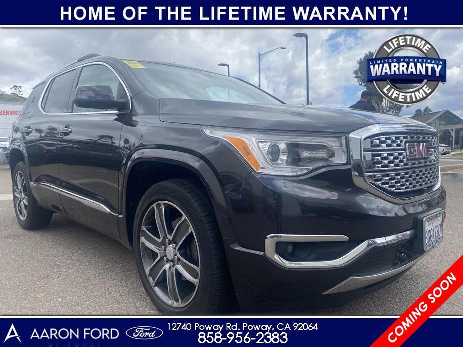 used 2018 GMC Acadia car, priced at $24,900