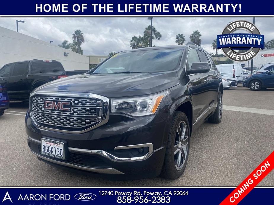 used 2018 GMC Acadia car, priced at $24,900