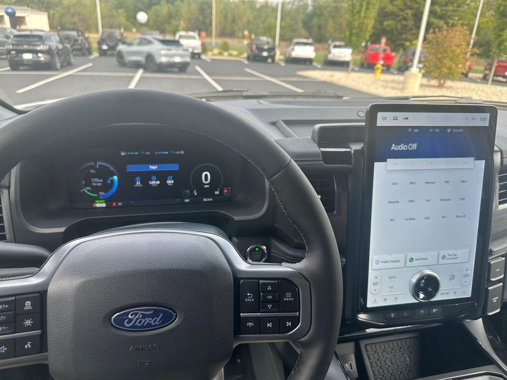 new 2025 Ford F-150 Lightning car, priced at $68,800