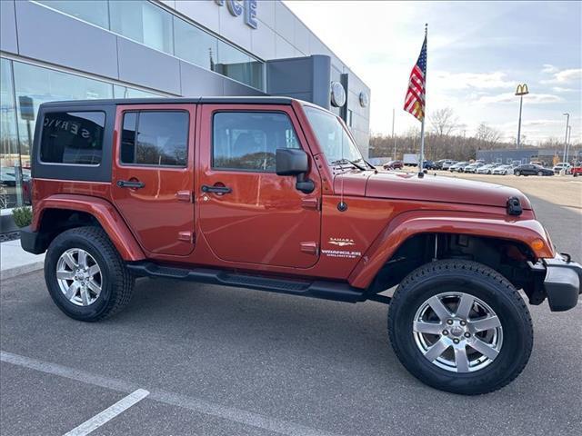used 2014 Jeep Wrangler Unlimited car, priced at $20,998