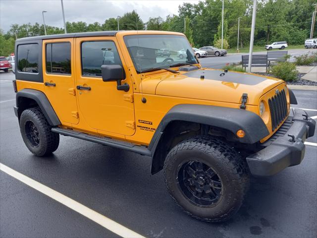 used 2012 Jeep Wrangler Unlimited car, priced at $13,480