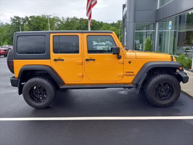 used 2012 Jeep Wrangler Unlimited car, priced at $13,480