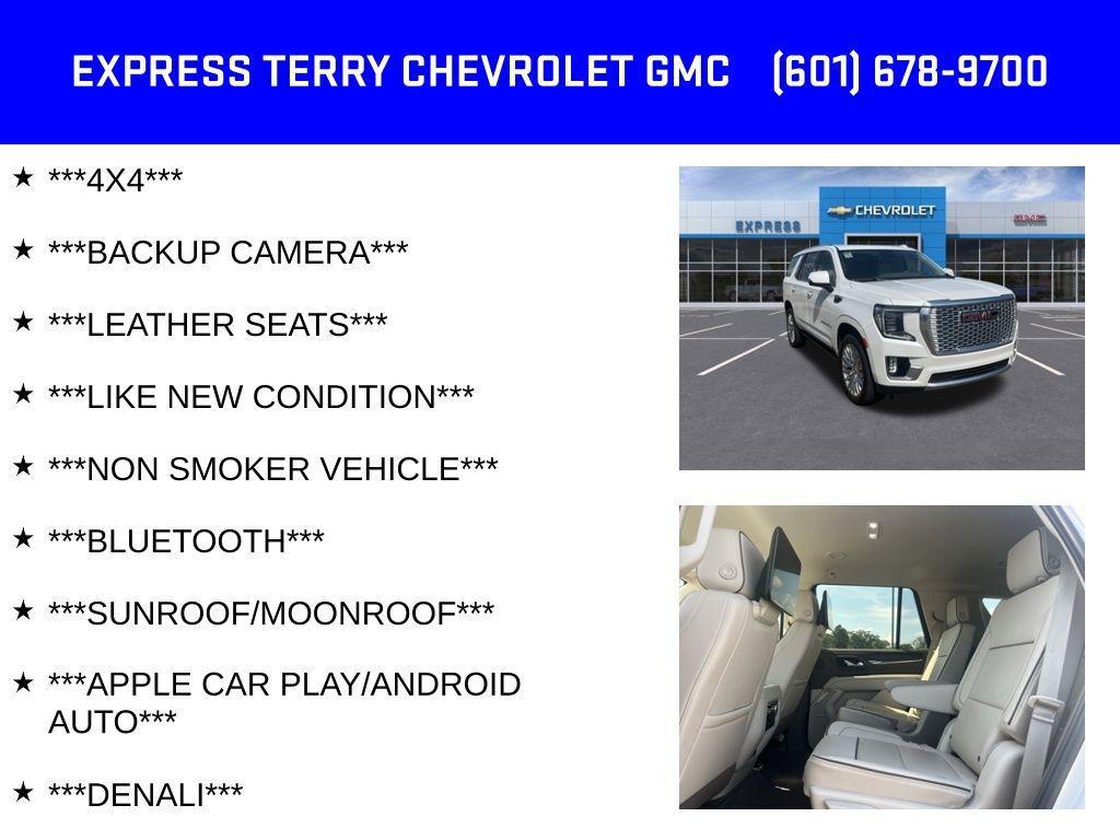 used 2023 GMC Yukon car, priced at $71,550