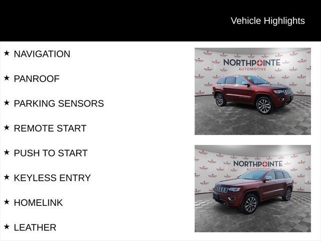 used 2018 Jeep Grand Cherokee car, priced at $21,712