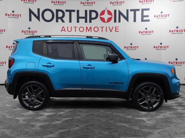 used 2021 Jeep Renegade car, priced at $18,500