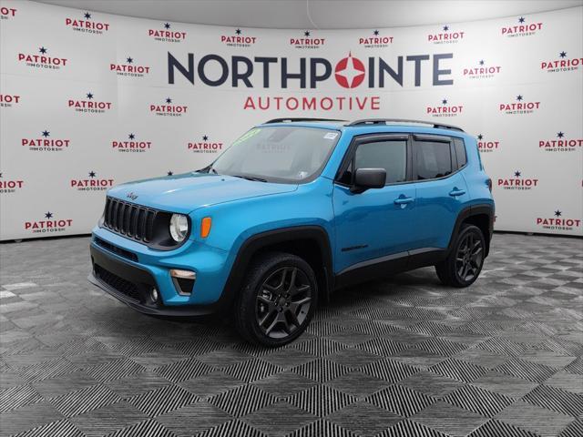 used 2021 Jeep Renegade car, priced at $18,500