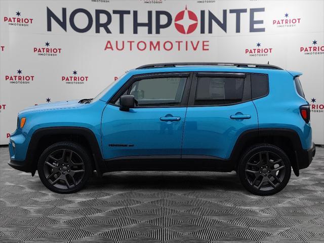used 2021 Jeep Renegade car, priced at $18,500