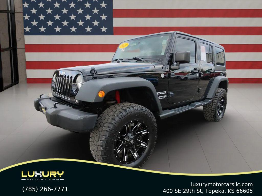 used 2014 Jeep Wrangler Unlimited car, priced at $15,999