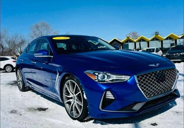 used 2020 Genesis G70 car, priced at $25,900