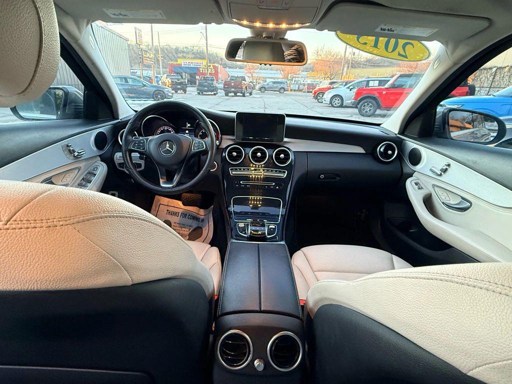 used 2015 Mercedes-Benz C-Class car, priced at $14,821