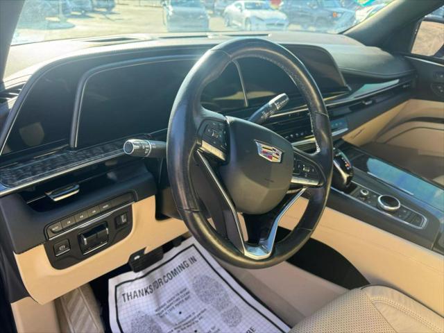 used 2021 Cadillac Escalade car, priced at $73,900