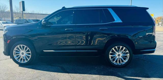 used 2021 Cadillac Escalade car, priced at $73,900