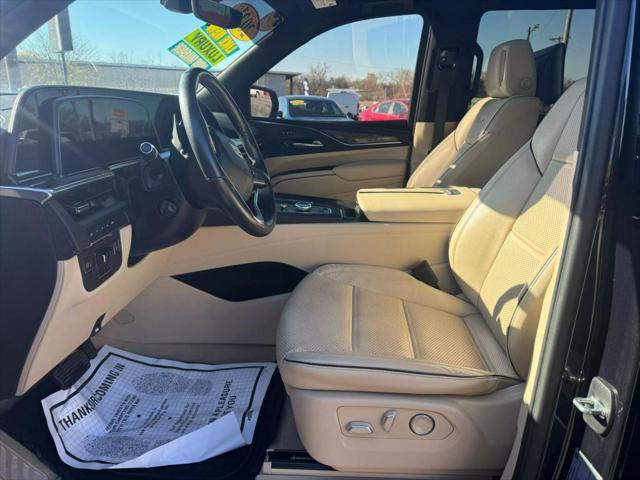 used 2021 Cadillac Escalade car, priced at $73,900